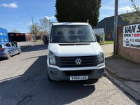 USED 2014 64 VOLKSWAGEN CRAFTER 2.0 TDI CR35 Chassis Cab 2dr Diesel Manual L3 (239 g/km, 108 bhp)**LWB**ON SITE FINANCE AVAILABLE** 