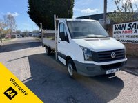 USED 2014 64 VOLKSWAGEN CRAFTER 2.0 TDI CR35 Chassis Cab 2dr Diesel Manual L3 (239 g/km, 108 bhp)**LWB**ON SITE FINANCE AVAILABLE** 