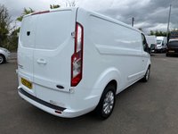 USED 2022 22 FORD TRANSIT CUSTOM 2.0 300 EcoBlue Limited Panel Van 5dr Diesel Manual L2 H1 Euro 6 (s/s) (130 ps) 1 OWNER ONLY 34K MILES LWB TOUCH SCREEN MEDIA AIR CON COMES WITH 1 YEARS MOT & FULL SERV