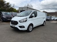 USED 2022 22 FORD TRANSIT CUSTOM 2.0 300 EcoBlue Limited Panel Van 5dr Diesel Manual L2 H1 Euro 6 (s/s) (130 ps) 1 OWNER ONLY 34K MILES LWB TOUCH SCREEN MEDIA AIR CON COMES WITH 1 YEARS MOT & FULL SERV
