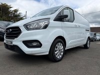 USED 2022 22 FORD TRANSIT CUSTOM 2.0 300 EcoBlue Limited Panel Van 5dr Diesel Manual L2 H1 Euro 6 (s/s) (130 ps) 1 OWNER ONLY 34K MILES LWB TOUCH SCREEN MEDIA AIR CON COMES WITH 1 YEARS MOT & FULL SERV