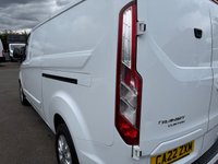USED 2022 22 FORD TRANSIT CUSTOM 2.0 300 EcoBlue Limited Panel Van 5dr Diesel Manual L2 H1 Euro 6 (s/s) (130 ps) 1 OWNER ONLY 34K MILES LWB TOUCH SCREEN MEDIA AIR CON COMES WITH 1 YEARS MOT & FULL SERV
