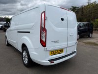 USED 2022 22 FORD TRANSIT CUSTOM 2.0 300 EcoBlue Limited Panel Van 5dr Diesel Manual L2 H1 Euro 6 (s/s) (130 ps) 1 OWNER ONLY 34K MILES LWB TOUCH SCREEN MEDIA AIR CON COMES WITH 1 YEARS MOT & FULL SERV