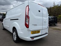 USED 2022 22 FORD TRANSIT CUSTOM 2.0 300 EcoBlue Limited Panel Van 5dr Diesel Manual L2 H1 Euro 6 (s/s) (130 ps) 1 OWNER ONLY 34K MILES LWB TOUCH SCREEN MEDIA AIR CON COMES WITH 1 YEARS MOT & FULL SERV