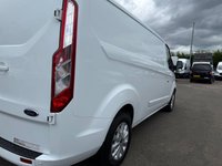 USED 2022 22 FORD TRANSIT CUSTOM 2.0 300 EcoBlue Limited Panel Van 5dr Diesel Manual L2 H1 Euro 6 (s/s) (130 ps) 1 OWNER ONLY 34K MILES LWB TOUCH SCREEN MEDIA AIR CON COMES WITH 1 YEARS MOT & FULL SERV