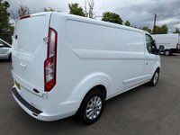 USED 2022 22 FORD TRANSIT CUSTOM 2.0 300 EcoBlue Limited Panel Van 5dr Diesel Manual L2 H1 Euro 6 (s/s) (130 ps) 1 OWNER ONLY 34K MILES LWB TOUCH SCREEN MEDIA AIR CON COMES WITH 1 YEARS MOT & FULL SERV
