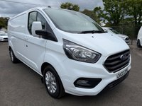 USED 2022 22 FORD TRANSIT CUSTOM 2.0 300 EcoBlue Limited Panel Van 5dr Diesel Manual L2 H1 Euro 6 (s/s) (130 ps) 1 OWNER ONLY 34K MILES LWB TOUCH SCREEN MEDIA AIR CON COMES WITH 1 YEARS MOT & FULL SERV