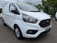 USED 2022 22 FORD TRANSIT CUSTOM 2.0 300 EcoBlue Limited Panel Van 5dr Diesel Manual L2 H1 Euro 6 (s/s) (130 ps) 1 OWNER ONLY 34K MILES LWB TOUCH SCREEN MEDIA AIR CON COMES WITH 1 YEARS MOT & FULL SERV