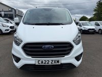 USED 2022 22 FORD TRANSIT CUSTOM 2.0 300 EcoBlue Limited Panel Van 5dr Diesel Manual L2 H1 Euro 6 (s/s) (130 ps) 1 OWNER ONLY 34K MILES LWB TOUCH SCREEN MEDIA AIR CON COMES WITH 1 YEARS MOT & FULL SERV