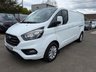 USED 2022 22 FORD TRANSIT CUSTOM 2.0 300 EcoBlue Limited Panel Van 5dr Diesel Manual L2 H1 Euro 6 (s/s) (130 ps) 1 OWNER ONLY 34K MILES LWB TOUCH SCREEN MEDIA AIR CON COMES WITH 1 YEARS MOT & FULL SERV