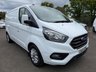 USED 2022 22 FORD TRANSIT CUSTOM 2.0 300 EcoBlue Limited Panel Van 5dr Diesel Manual L2 H1 Euro 6 (s/s) (130 ps) 1 OWNER ONLY 34K MILES LWB TOUCH SCREEN MEDIA AIR CON COMES WITH 1 YEARS MOT & FULL SERV