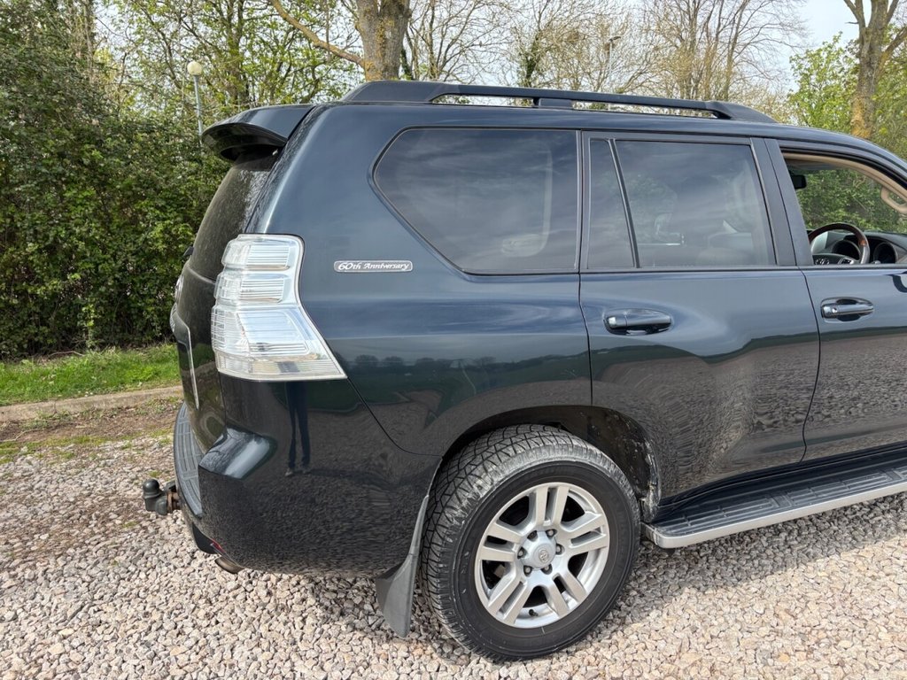 USED 2011 61 TOYOTA LAND CRUISER 3.0 D-4D 60th Anniversary SUV 5dr Diesel Auto 4WD Euro 5 (190 ps) 