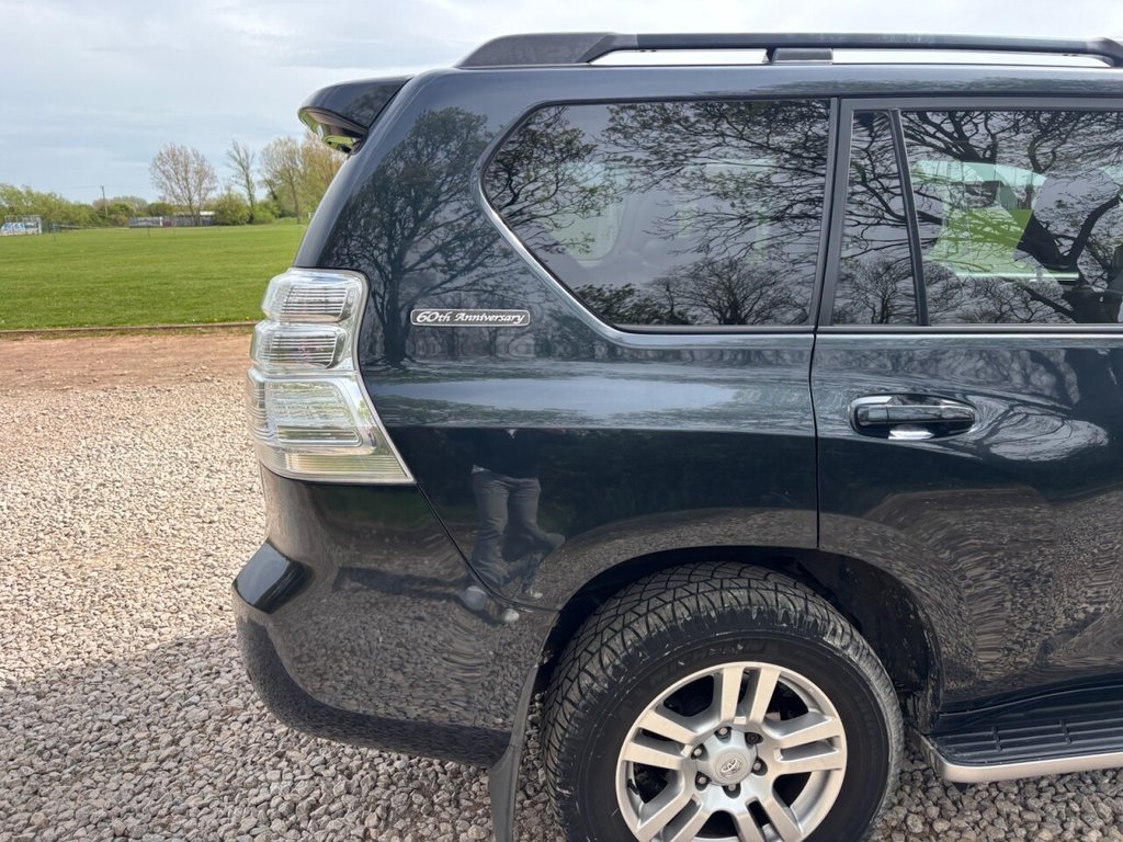 USED 2011 61 TOYOTA LAND CRUISER 3.0 D-4D 60th Anniversary SUV 5dr Diesel Auto 4WD Euro 5 (190 ps) 