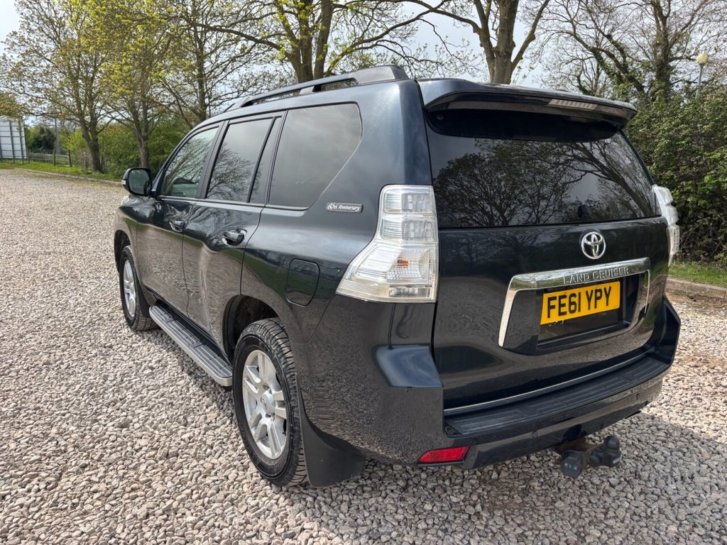 USED 2011 61 TOYOTA LAND CRUISER 3.0 D-4D 60th Anniversary SUV 5dr Diesel Auto 4WD Euro 5 (190 ps) 