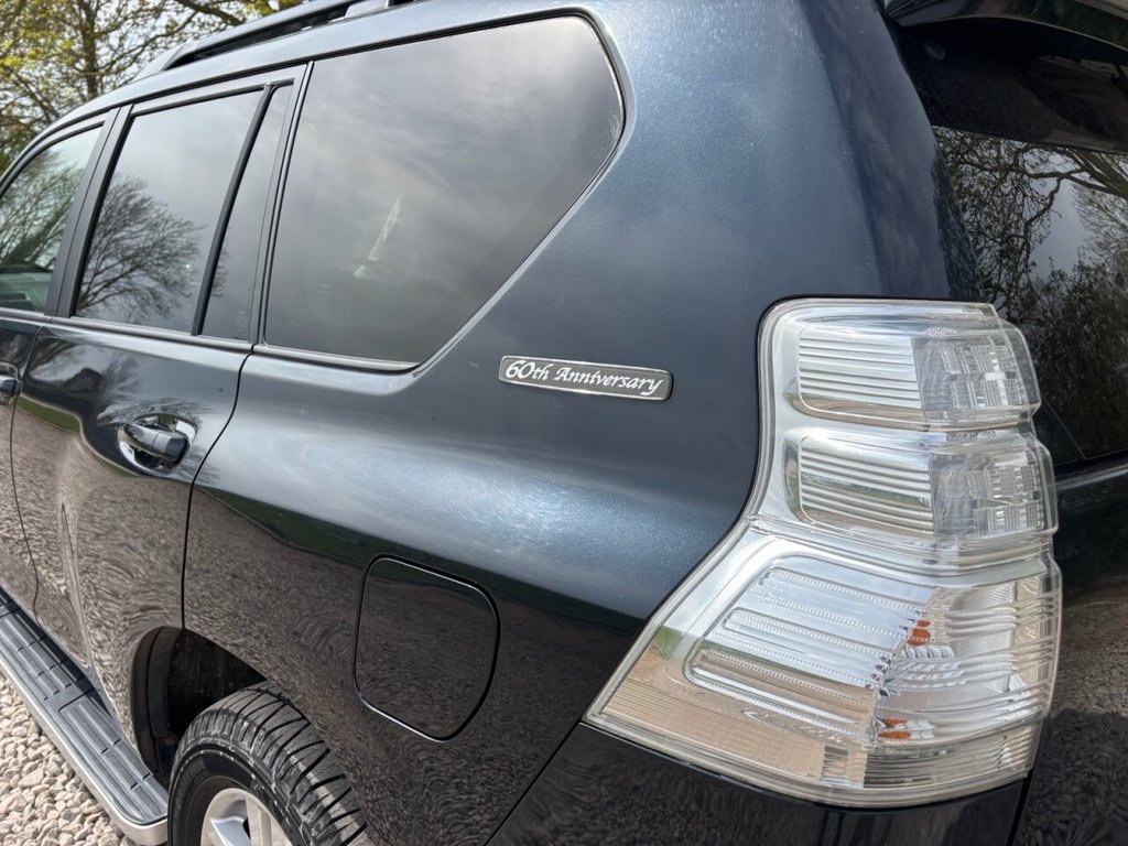 USED 2011 61 TOYOTA LAND CRUISER 3.0 D-4D 60th Anniversary SUV 5dr Diesel Auto 4WD Euro 5 (190 ps) 
