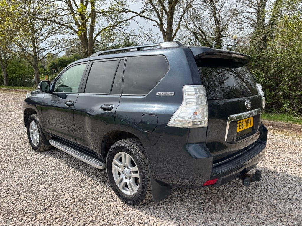 USED 2011 61 TOYOTA LAND CRUISER 3.0 D-4D 60th Anniversary SUV 5dr Diesel Auto 4WD Euro 5 (190 ps) 