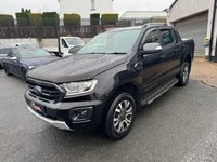 USED 2019 FORD RANGER 2.0 EcoBlue Wildtrak Pickup Double Cab 4dr Diesel Auto 4WD Euro 6 (s/s) (213 ps) No VAT, Low Mileage