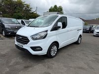USED 2023 72 FORD TRANSIT CUSTOM 2.0 300 EcoBlue Limited Panel Van 5dr Diesel Manual L2 H1 Euro 6 (s/s) (130 ps) 1 OWNER 46K CAMERA TOUCH SCREEN MEDIA AIR CON COMES WITH 1 YEARS MOT AND SERVICE