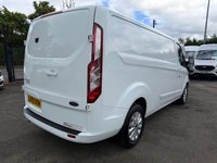 USED 2023 72 FORD TRANSIT CUSTOM 2.0 300 EcoBlue Limited Panel Van 5dr Diesel Manual L2 H1 Euro 6 (s/s) (130 ps) 1 OWNER 46K CAMERA TOUCH SCREEN MEDIA AIR CON COMES WITH 1 YEARS MOT AND SERVICE