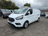 USED 2023 72 FORD TRANSIT CUSTOM 2.0 300 EcoBlue Limited Panel Van 5dr Diesel Manual L2 H1 Euro 6 (s/s) (130 ps) 1 OWNER 46K CAMERA TOUCH SCREEN MEDIA AIR CON COMES WITH 1 YEARS MOT AND SERVICE
