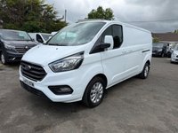 USED 2023 72 FORD TRANSIT CUSTOM 2.0 300 EcoBlue Limited Panel Van 5dr Diesel Manual L2 H1 Euro 6 (s/s) (130 ps) 1 OWNER 46K CAMERA TOUCH SCREEN MEDIA AIR CON COMES WITH 1 YEARS MOT AND SERVICE