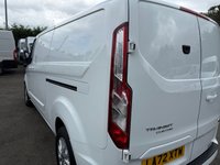 USED 2023 72 FORD TRANSIT CUSTOM 2.0 300 EcoBlue Limited Panel Van 5dr Diesel Manual L2 H1 Euro 6 (s/s) (130 ps) 1 OWNER 46K CAMERA TOUCH SCREEN MEDIA AIR CON COMES WITH 1 YEARS MOT AND SERVICE