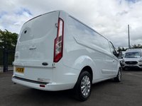 USED 2023 72 FORD TRANSIT CUSTOM 2.0 300 EcoBlue Limited Panel Van 5dr Diesel Manual L2 H1 Euro 6 (s/s) (130 ps) 1 OWNER 46K CAMERA TOUCH SCREEN MEDIA AIR CON COMES WITH 1 YEARS MOT AND SERVICE