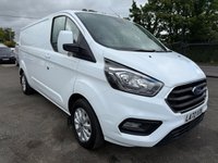 USED 2023 72 FORD TRANSIT CUSTOM 2.0 300 EcoBlue Limited Panel Van 5dr Diesel Manual L2 H1 Euro 6 (s/s) (130 ps) 1 OWNER 46K CAMERA TOUCH SCREEN MEDIA AIR CON COMES WITH 1 YEARS MOT AND SERVICE