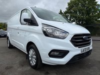 USED 2023 72 FORD TRANSIT CUSTOM 2.0 300 EcoBlue Limited Panel Van 5dr Diesel Manual L2 H1 Euro 6 (s/s) (130 ps) 1 OWNER 46K CAMERA TOUCH SCREEN MEDIA AIR CON COMES WITH 1 YEARS MOT AND SERVICE