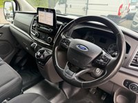 USED 2023 72 FORD TRANSIT CUSTOM 2.0 300 EcoBlue Limited Panel Van 5dr Diesel Manual L2 H1 Euro 6 (s/s) (130 ps) 1 OWNER 46K CAMERA TOUCH SCREEN MEDIA AIR CON COMES WITH 1 YEARS MOT AND SERVICE