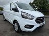 USED 2023 72 FORD TRANSIT CUSTOM 2.0 300 EcoBlue Limited Panel Van 5dr Diesel Manual L2 H1 Euro 6 (s/s) (130 ps) 1 OWNER 46K CAMERA TOUCH SCREEN MEDIA AIR CON COMES WITH 1 YEARS MOT AND SERVICE