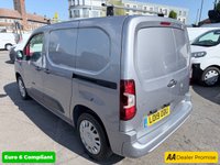 USED 2019 19 VAUXHALL COMBO Grey 1.6 Turbo D 2000 Sportive panel van, 72,000 miles, ULEZ compliant, 5-Speed manual, A/C, Bluetooth, Cruise, DAB, Rear sensors. No VAT! With an MOT valid until January 2027, this 2019 Vauxhall Combo offers excellent peace of mind. This Turbo D 2000 Sportive L1 H1 Euro 6 (s/s) 4dr model is equipped with a 1.6 litre diesel engine and features a Sportive trim. For your comfort and convenience, it includes air conditioning, Bluetooth connectivity for hands free calls and music, and rear parking sensors to assist with manoeuvring.  This Vauxhall Combo stands out with its impressive fuel economy, achieving a remarkable 66 miles per ga