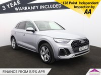 USED 2021 71 AUDI Q5 2.0 TFSIe 50 S line SUV 5dr Petrol Plug-in Hybrid S Tronic quattro Euro 6 (s/s) 17.9kWh (299 ps) REVERSE CAM | HEATED SEATS