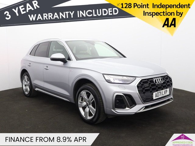 View our Audi Q5 2.0 TFSIe 50 S line SUV 5dr Petrol Plug-in Hybrid S Tronic quattro Euro 6 (s/s) 17.9kWh (299 ps)