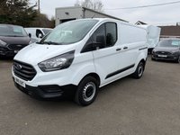USED 2019 19 FORD TRANSIT CUSTOM 2.0 300 EcoBlue Panel Van 5dr Diesel Manual L1 H1 Euro 6 (105 ps) COMES WITH 1 YEARS MOT AND SERVICE