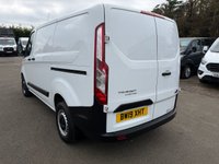 USED 2019 19 FORD TRANSIT CUSTOM 2.0 300 EcoBlue Panel Van 5dr Diesel Manual L1 H1 Euro 6 (105 ps) COMES WITH 1 YEARS MOT AND SERVICE