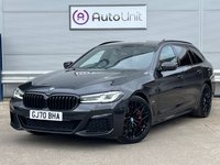USED 2020 70 BMW 5 SERIES 3.0 530d MHT M Sport Touring 5dr Diesel Hybrid Steptronic xDrive Euro 6 (s/s) (286 ps) &pound;7,775 FACTORY FITTED OPTIONS