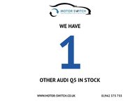USED 2018 18 AUDI Q5 2.0 TDI S line SUV 5dr Diesel S Tronic quattro Euro 6 (s/s) (190 ps) HERE AT MOTOR SWITCH YOUR NEW MOTOR IS JUST A SWITCH AWAY WITH THIS AUDI Q5 TDI S LINE SUV 5DR 2.0 DIESEL S TRONIC QUATTRO EURO 6, WHICH COMES WITH A FULL 12 MONTHS NATIONWIDE WARRANTY AND ALSO COMES WITH A FULL 12 MONTHS MOT, THIS VEHICLE WILL ALSO BE FRESHLY SERVICED BEFORE IT LEAVES US TO BRING IT BACK UP TO DATE, THIS Q5 ALSO COMES WITH 2 KEYS, FINANCE AVAILABLE FROM 10.9% APR, DELIVERY AVAILABLE, PART EX WELCOME, FULLY VALETED USING AUTO SMART PRODUCTS, HPI CLEAR, MILEAGE CHECKED