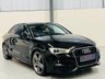 USED 2015 15 AUDI A3 2.0 TDI S line Saloon 4dr Diesel Manual Euro 6 (s/s) (150 ps) Mythos Black | Black S Line Interior | 19 Inch Wheels | Privacy Glass | Parking Sensors | Cambelt & Waterpump Changed | ULEZ OK