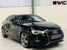USED 2015 15 AUDI A3 2.0 TDI S line Saloon 4dr Diesel Manual Euro 6 (s/s) (150 ps) Mythos Black | Black S Line Interior | 19 Inch Wheels | Privacy Glass | Parking Sensors | Cambelt & Waterpump Changed | ULEZ OK