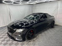 USED 2018 68 MERCEDES-BENZ E CLASS 2.0 E220d AMG Line (Premium) G-Tronic+ Euro 6 (s/s) 2dr PAN ROOF+BLACK PACK+BODYKIT!