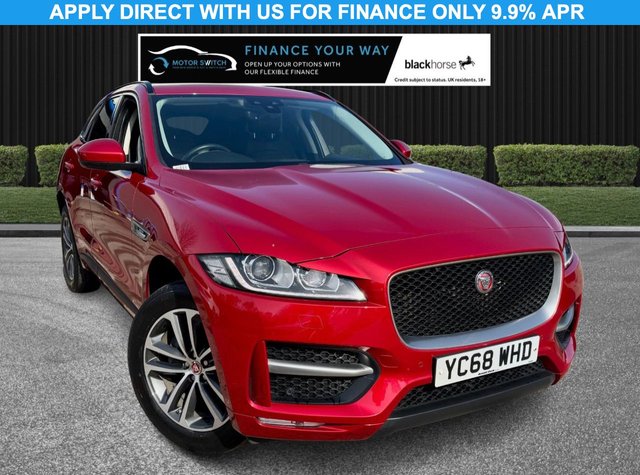 View our Jaguar F-Pace range