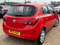 USED 2015 15 VAUXHALL CORSA 1.2i Excite Euro 6 5dr (a/c) Full Vauxhall Service History