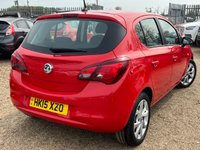 USED 2015 15 VAUXHALL CORSA 1.2i Excite Euro 6 5dr (a/c) Full Vauxhall Service History