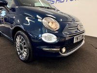 USED 2023 72 FIAT 500 1.0 MHEV DOLCEVITA 70 BHP + GLASS SUNROOF + APPLE PLAY + PARK SENSORS SIX MONTH WARRANTY APRIL 2027 MOT