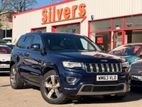 USED 2014 63 JEEP GRAND CHEROKEE 3.0 V6 CRD Overland SUV 5dr Diesel Auto 4WD Euro 5 (247 bhp) 