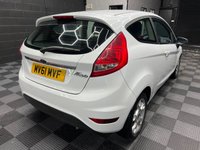 USED 2011 61 FORD FIESTA 1.4 Zetec Hatchback 3dr Petrol Manual (133 g/km, 94 bhp) 