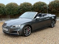 USED 2017 67 AUDI S5 3.0 TFSI V6 Cabriolet 2dr Petrol Tiptronic quattro Euro 6 (s/s) (354 ps) 