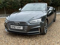 USED 2017 67 AUDI S5 3.0 TFSI V6 Cabriolet 2dr Petrol Tiptronic quattro Euro 6 (s/s) (354 ps) 