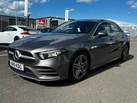 USED 2019 19 MERCEDES-BENZ A-CLASS 1.5 A180d AMG Line (Premium) Saloon 4dr Diesel 7G-DCT Euro 6 (s/s) (116 ps) SAT NAV, HEATED SEATS, DAB RADIO